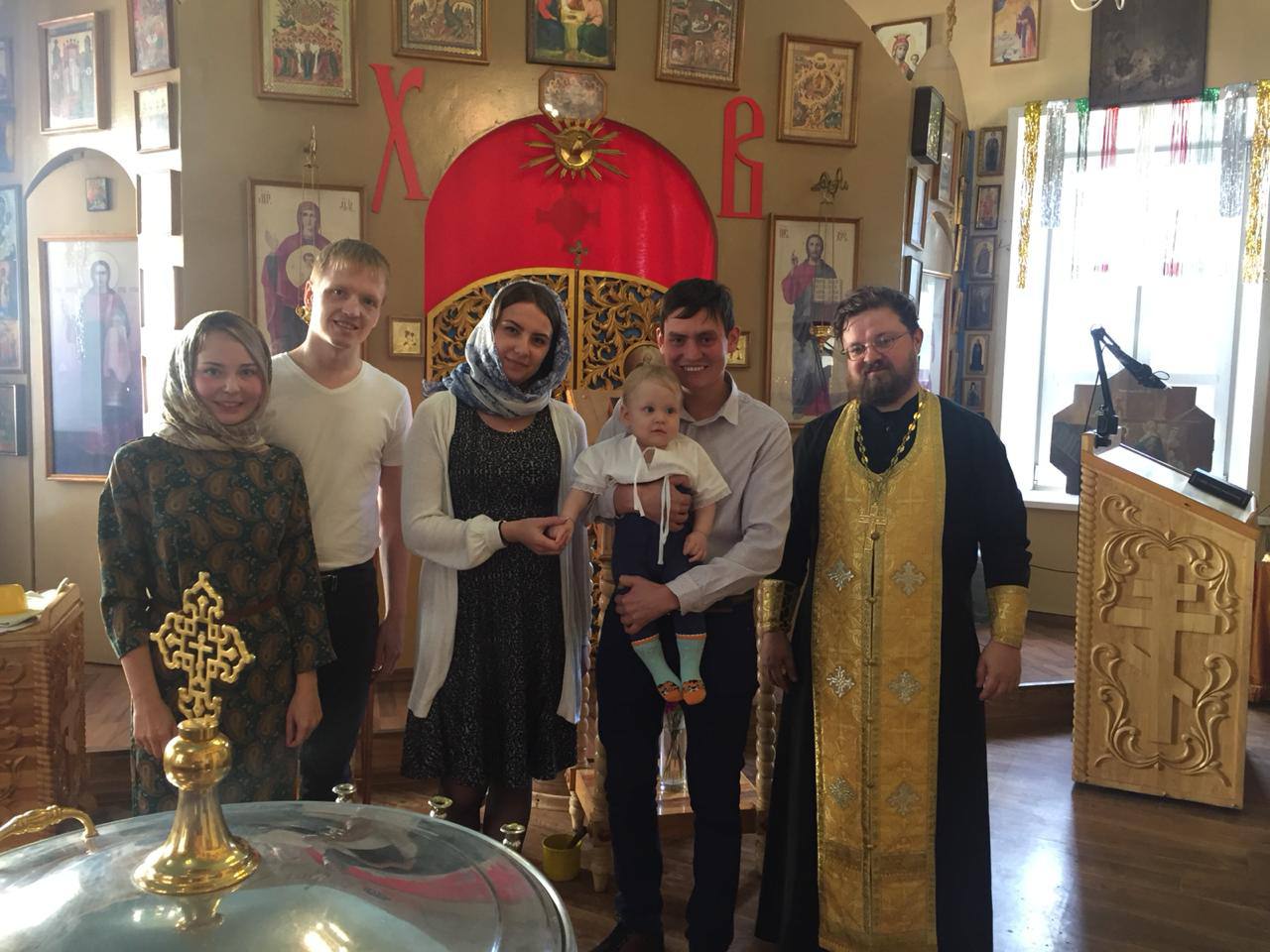 крещение ребенка